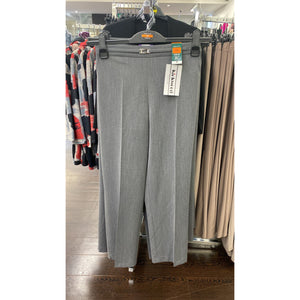 Grey Smart Half Elasticated Trousers